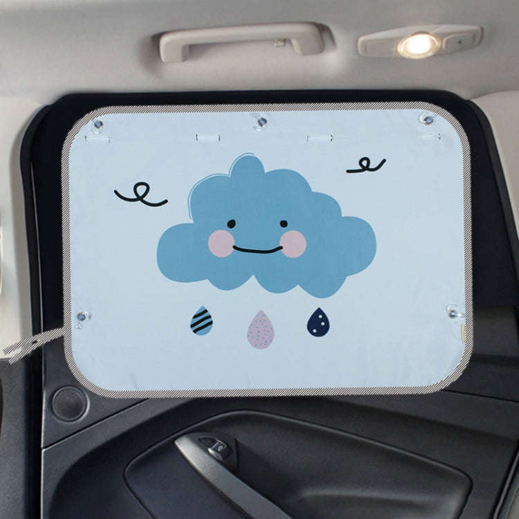 Car Large Rear Window Sunscreen Insulation Window Sunshade Cover, Size: 70*50cm