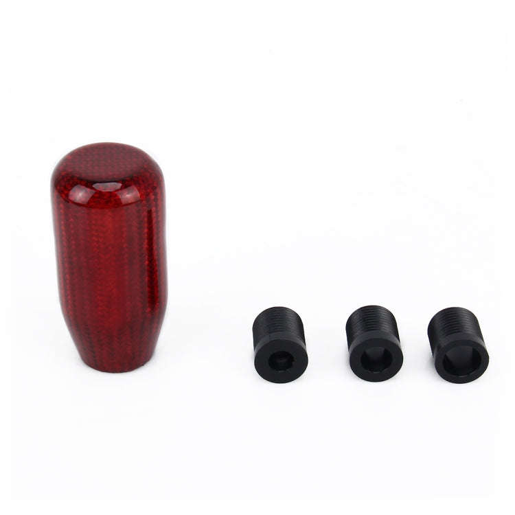 Universal Vehicle Car Shifter Cover Manual Automatic Carbon Fiber Gear Shift Knob