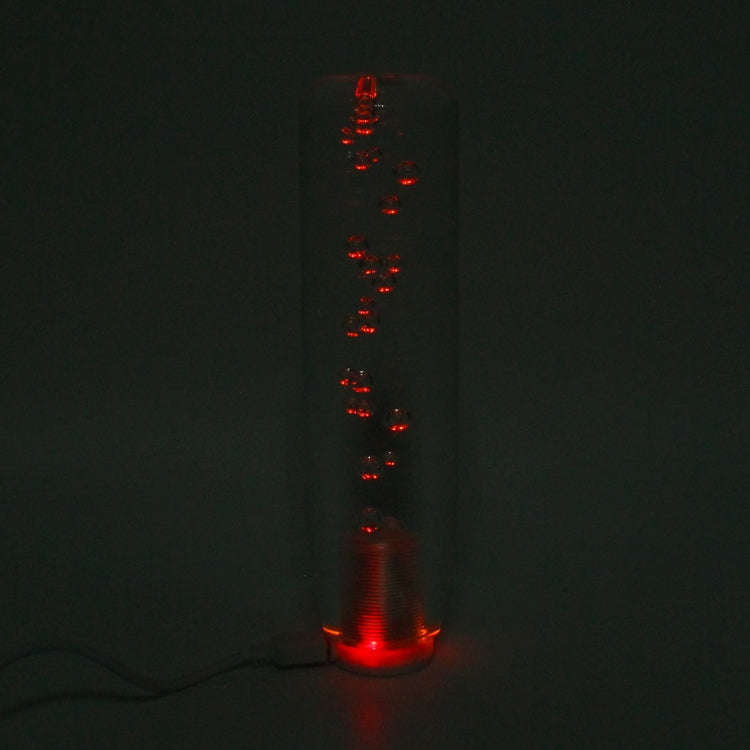 Universal Car Truck Transparent Bubble Colors LED Light Shift Knob Gear Lever Shifter, Length: 20cm