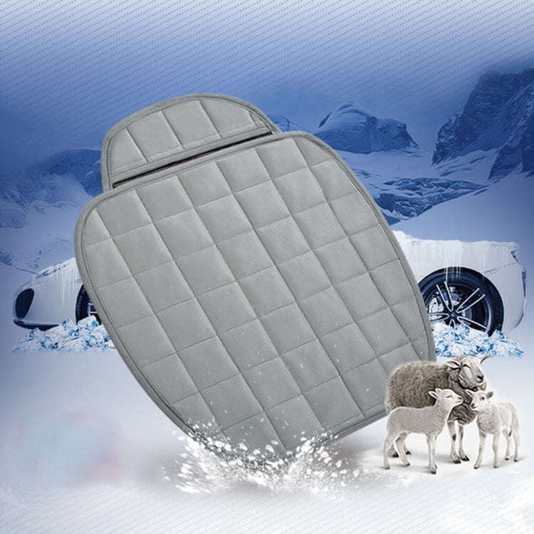 3 PCS / Set  Warm Car Seat Cover Cushion Five Seats Universal  Two Front Row Seat Covers and One ...