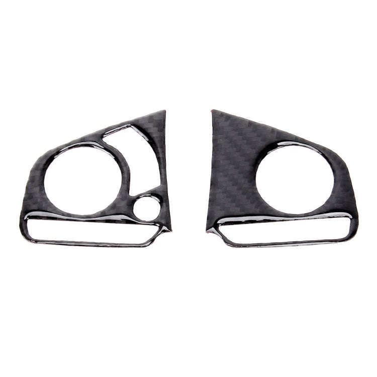 2 in 1 Carbon Fiber Steering Wheel Button Trim Interior DIY Sticker for Honda Civic 10th Gen 2016...