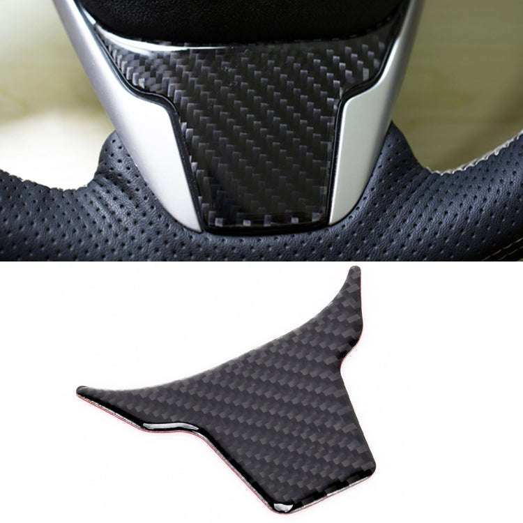 Carbon Fiber Steering Wheel Cover Trim Decal Interior DIY Decorative Sticker for Honda Civic 10th...