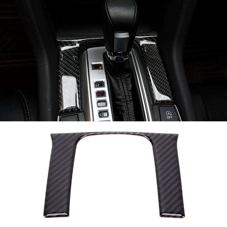 Carbon Fiber 3D DIY Shift Gear Panel Knob Cover Trim Decorative Sticker for Honda Civic 10th Gen ...