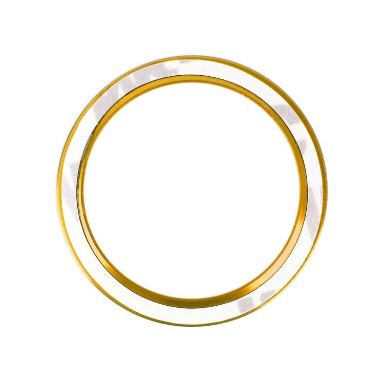 Car Engine Start Key Push Button Ring Trim Aluminum Alloy Sticker Decoration for Audi(Gold)