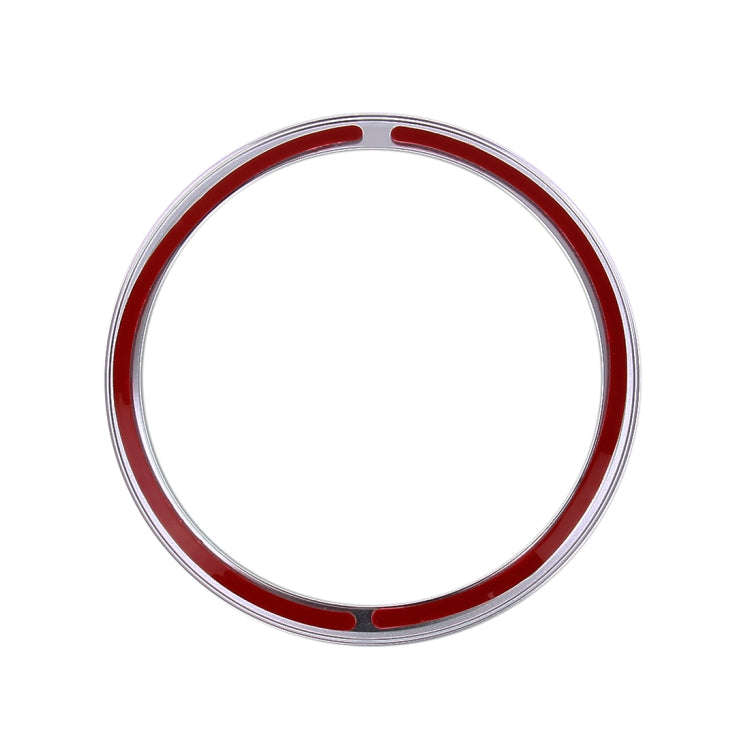 Car Auto Steering Wheel Aluminum Alloy Ring Cover Trim Sticker Decoration for Jaguar(Silver)