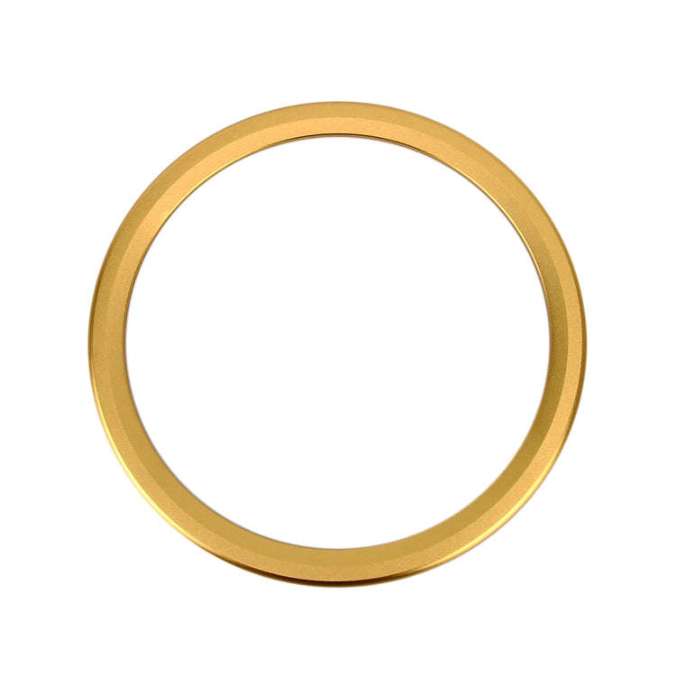 Car Auto Steering Wheel Aluminum Alloy Ring Cover Trim Sticker Decoration for Jaguar(Gold)