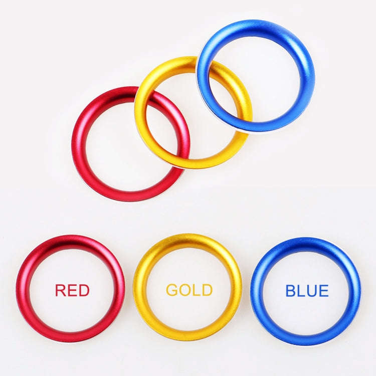 Car Engine Start Key Push Button Ring Trim Aluminum Alloy Sticker Decoration for Mazda CX4 / CX5 ...