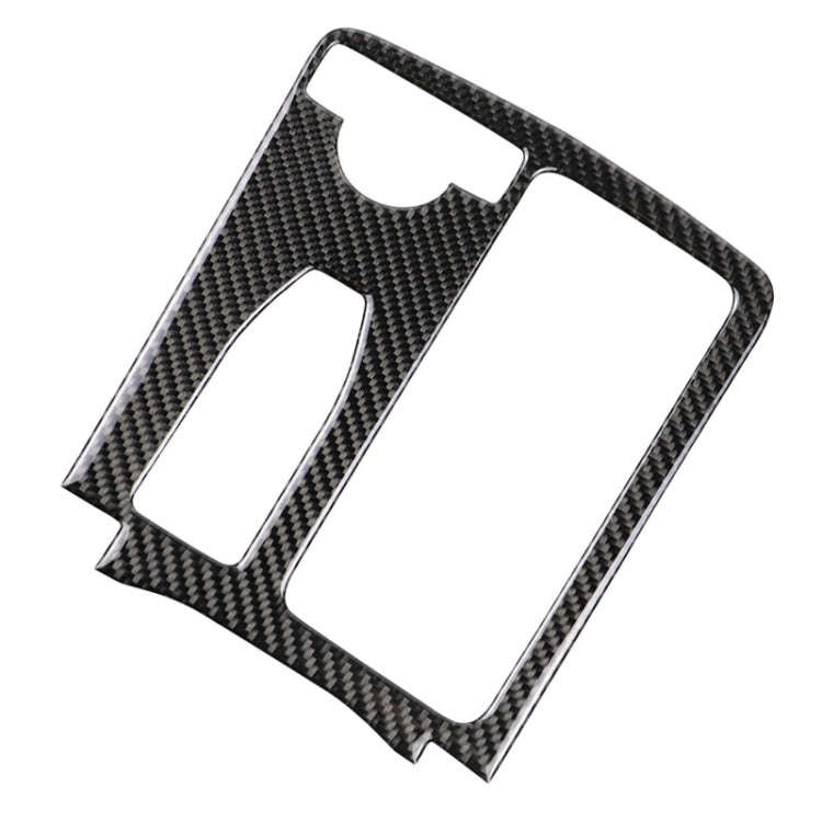 Car Carbon Fiber Left Drive Gear Position Panel Decorative Sticker for Mercedes-Benz W204 2007-20...