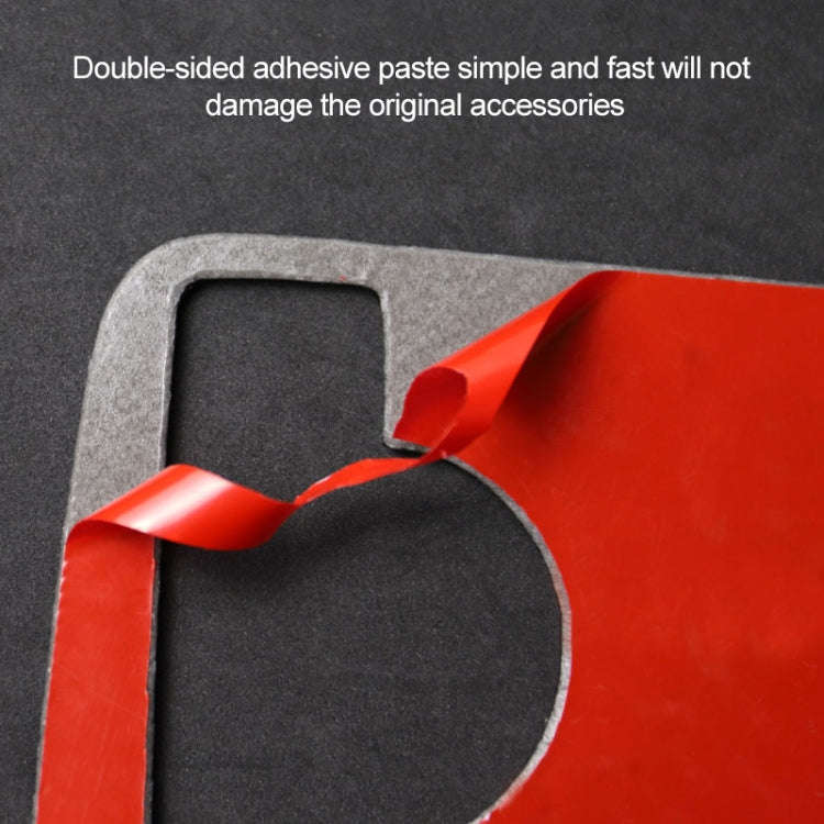 Car Carbon Fiber Left Drive Gear Position Panel Decorative Sticker for Mercedes-Benz W204 2007-20...