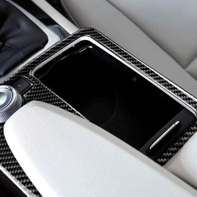 Car German Flag Carbon Fiber Right Drive Gear Position Panel Decorative Sticker for Mercedes-Benz...