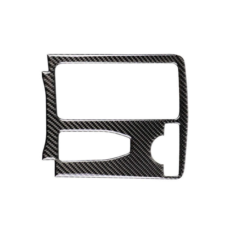 Car Carbon Fiber Right Drive Gear Position Panel Decorative Sticker for Mercedes-Benz W204 2007-2...