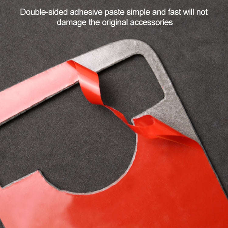 Car Carbon Fiber Right Drive Gear Position Panel Decorative Sticker for Mercedes-Benz W204 2007-2...