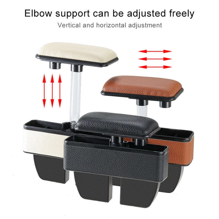 Universal Car Multi-functional Console Side Pocket Seat Gap Side Storage Box with Elbow Support P...