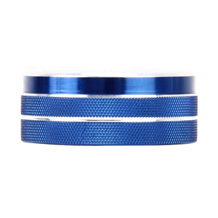 3 PCS Car Aluminum Alloy Air Conditioner Knob Case for Honda Tenth Generation Accord(Blue)