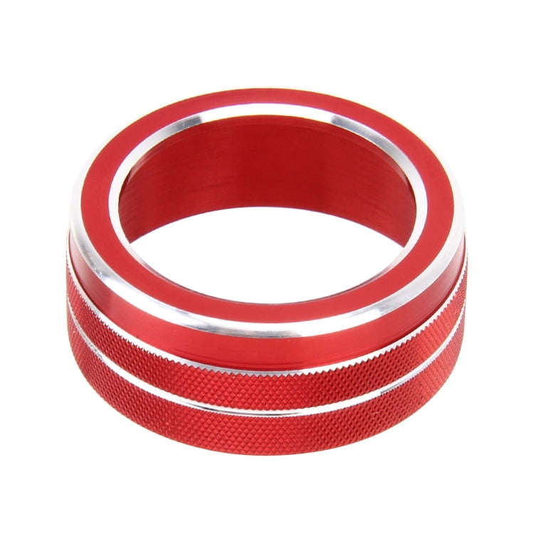3 PCS Car Aluminum Alloy Air Conditioner Knob Case for Honda Tenth Generation Accord(Red)