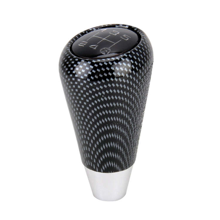 Universal Vehicle Modified Resin Shifter Manual 6-Speed Gear Shift Knob, Size: 8.2*5.5cm (Black W...