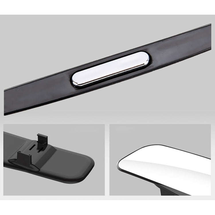 3R-331 Car Truck Interior Rear View Blind Spot Adjustable Wide Angle Curved Mirror, Size: 30*8.5*...