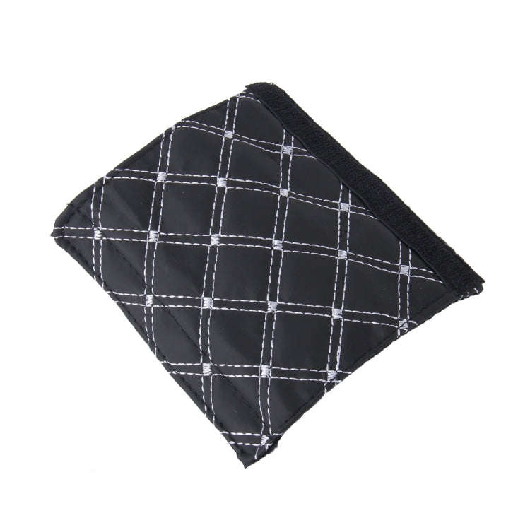 3 PCS Car Hand Brake Cover Shift Knob Gear Stick Cushion Sets Rear View Mirror Sets Cover Car Acc...