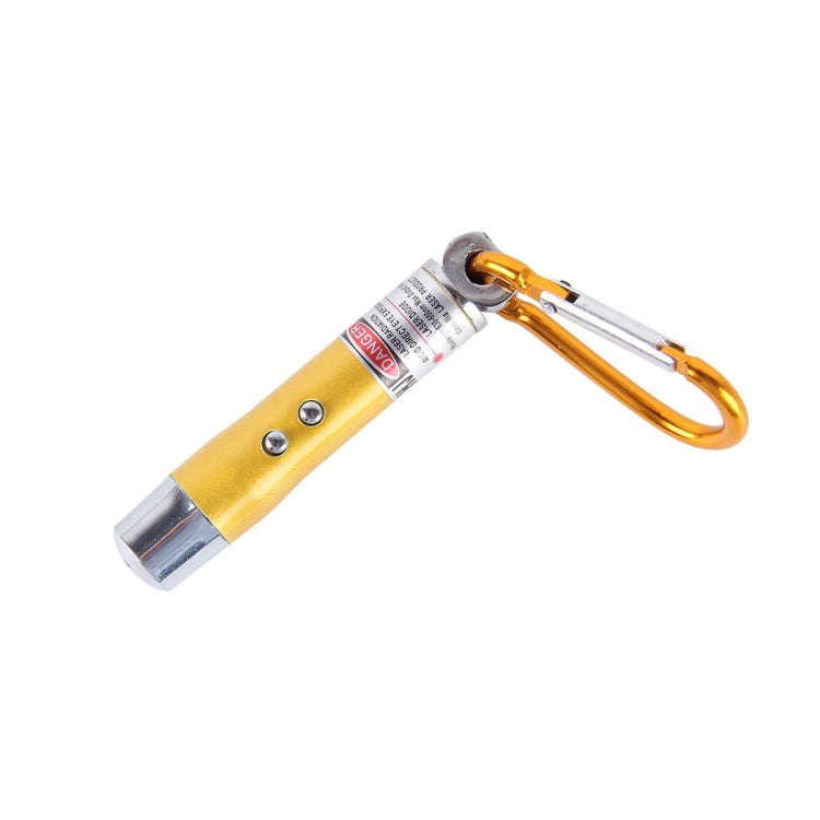 2 PCS Portable Colorful Metal Shell Mini LED Flashlight Torch Light Laser Light Keychain Outdoor ...