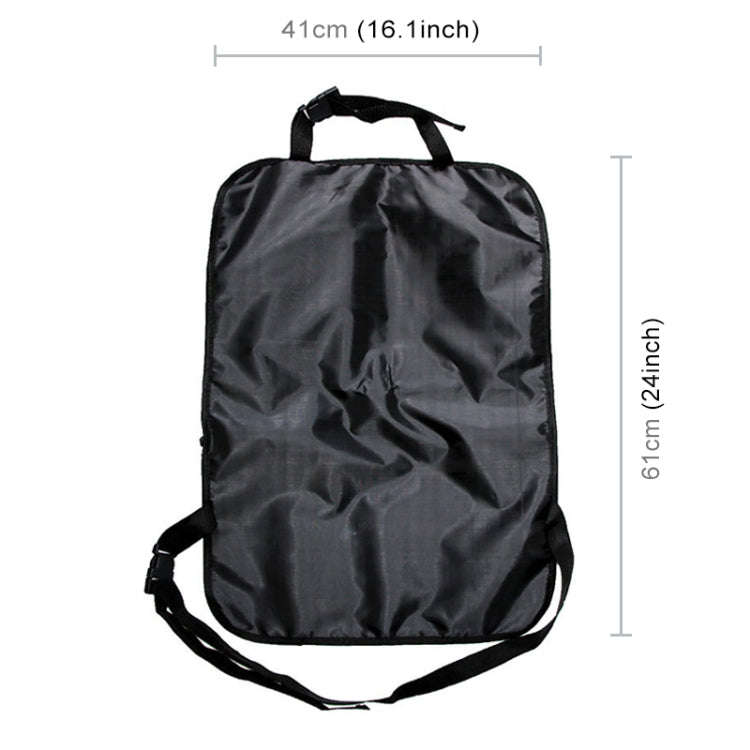 Car Auto Seat Back Bag Multi-Pocket Travel Storage Hanging Pocket Storage Bag for iPad and Other ...