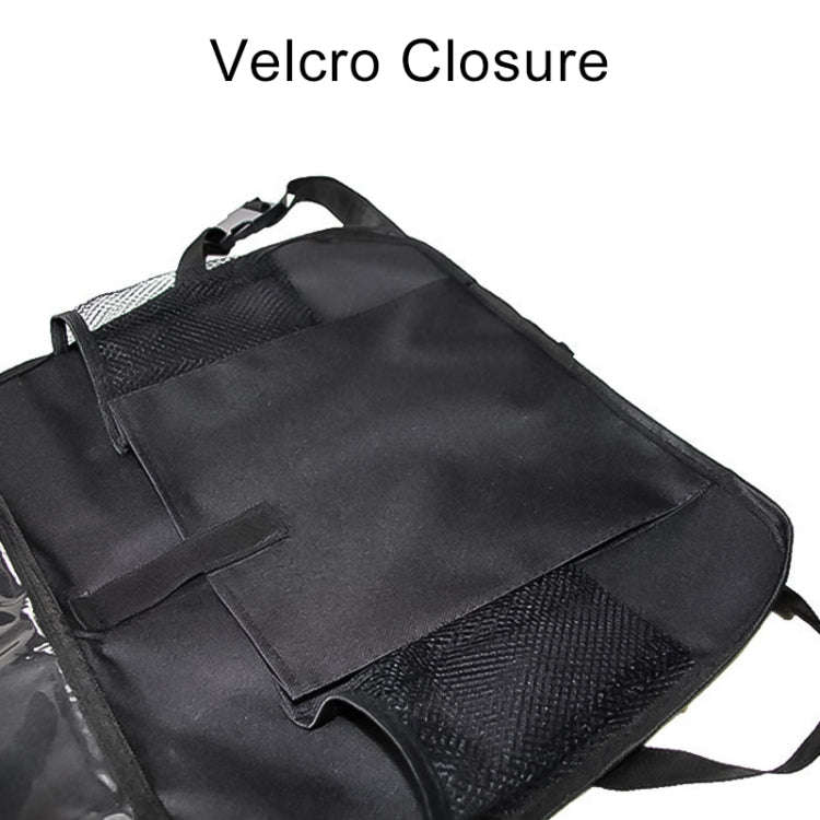 Car Auto Seat Back Bag Multi-Pocket Travel Storage Hanging Pocket Storage Bag for iPad and Other ...