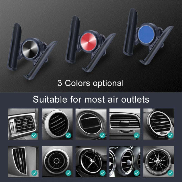 Universal Car Air Vent Mount Phone Holder Stand, Clip Width: 6-8.5cm, For iPhone, Galaxy, Sony, L...