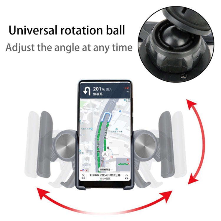 Universal Car Air Vent Mount Phone Holder Stand, Clip Width: 6-8.5cm, For iPhone, Galaxy, Sony, L...