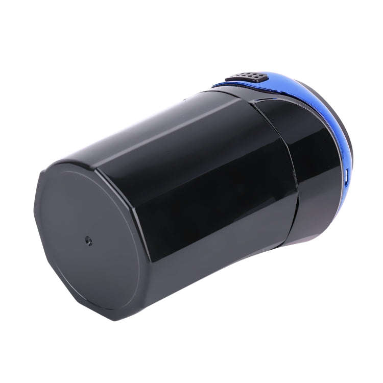 2 in 1 Universal Car Detachable Electronic Cigarette Lighter + Trash Rubbish Bin Ashtray(Blue)