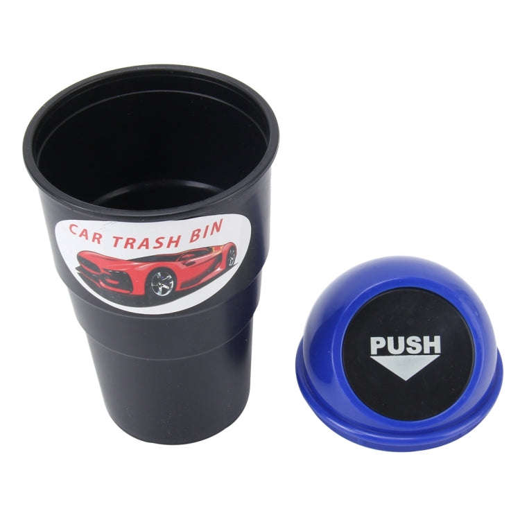 Multifunctional Portable Car Trash Rubbish Bin Ashtray Drink Bottle Cup Holder Tidy Organizer, Si...