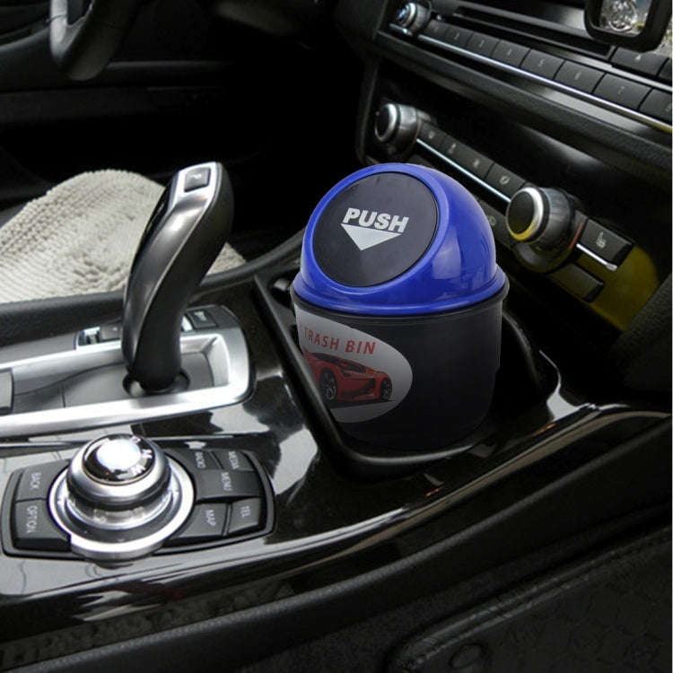Multifunctional Portable Car Trash Rubbish Bin Ashtray Drink Bottle Cup Holder Tidy Organizer, Si...