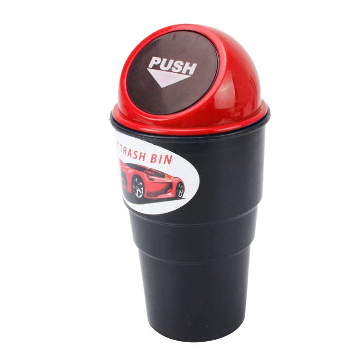 Multifunctional Portable Car Trash Rubbish Bin Ashtray Drink Bottle Cup Holder Tidy Organizer, Si...
