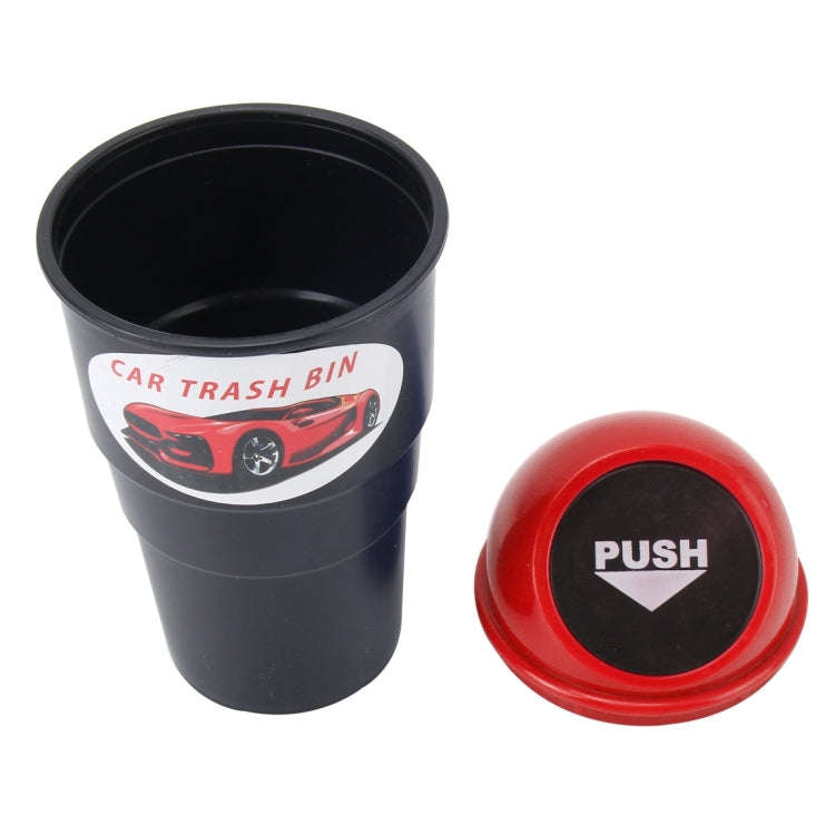 Multifunctional Portable Car Trash Rubbish Bin Ashtray Drink Bottle Cup Holder Tidy Organizer, Si...