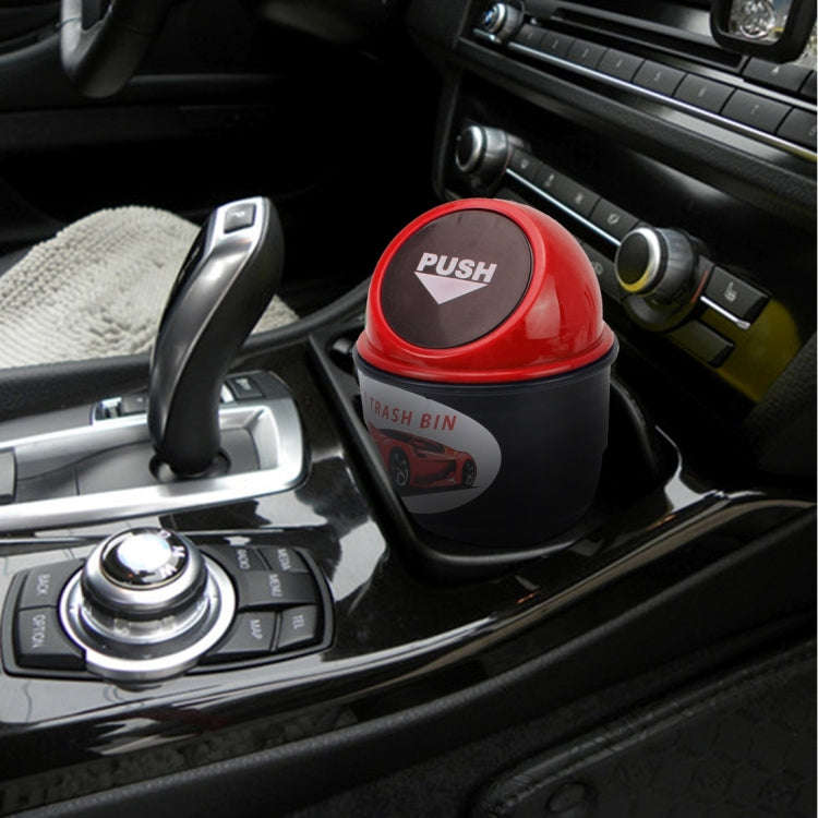 Multifunctional Portable Car Trash Rubbish Bin Ashtray Drink Bottle Cup Holder Tidy Organizer, Si...