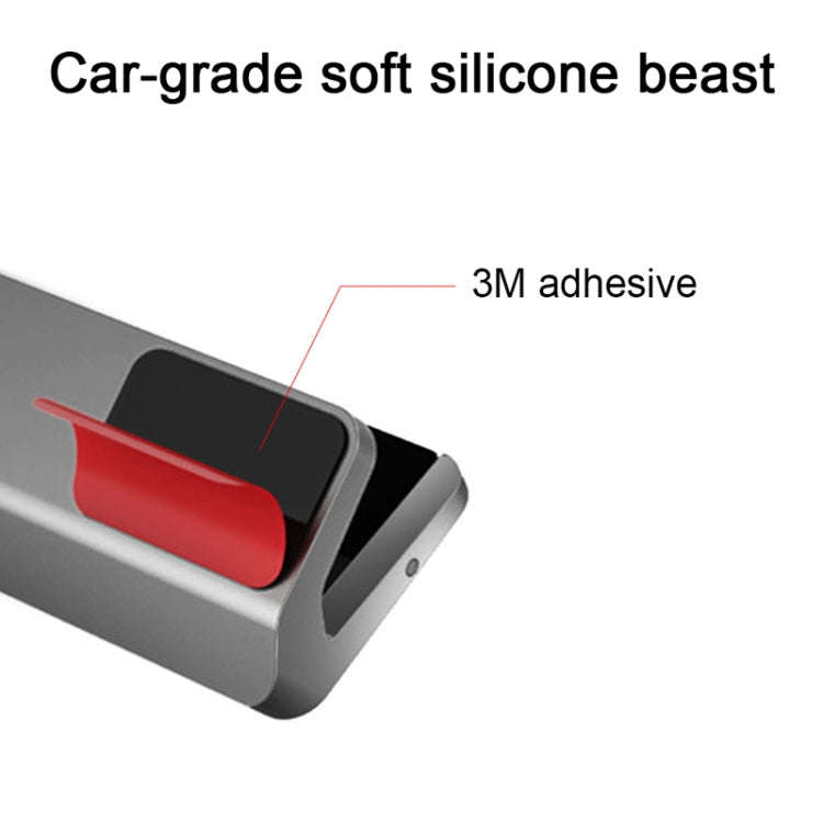Creative Temporary Parking Card Car Sticker (Silver)