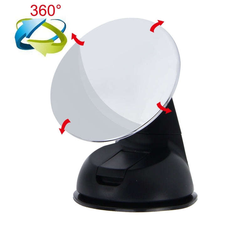 Car Auto 360 Degree Adjustable Baby View Mirror Rear Baby Safety Convex Mirror, Diameter: 85mm(Bl...