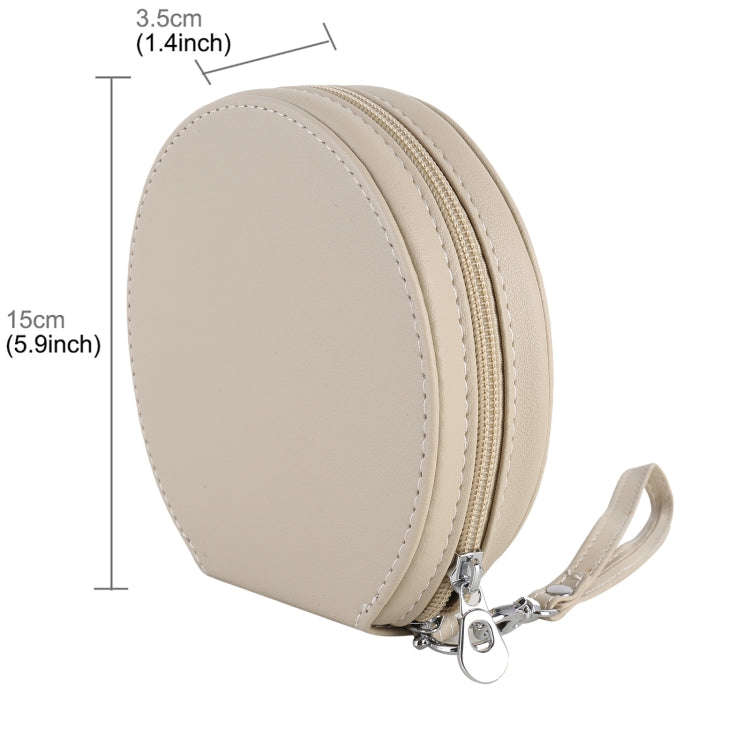 20 CD Disc Storage Case Leather Bag Heavy Duty CD/ DVD Wallet for Car, Home, Office and Travel (B...
