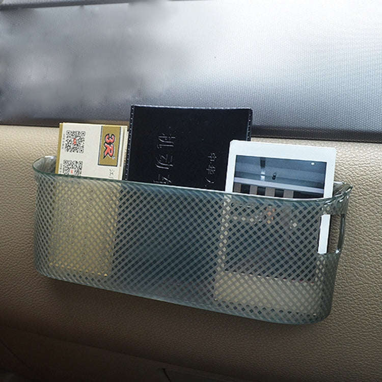 3R Car Auto Silicone Carrying Organizer Storage Vent Hanger Box Sticker Bag for Phone Coin Key an...