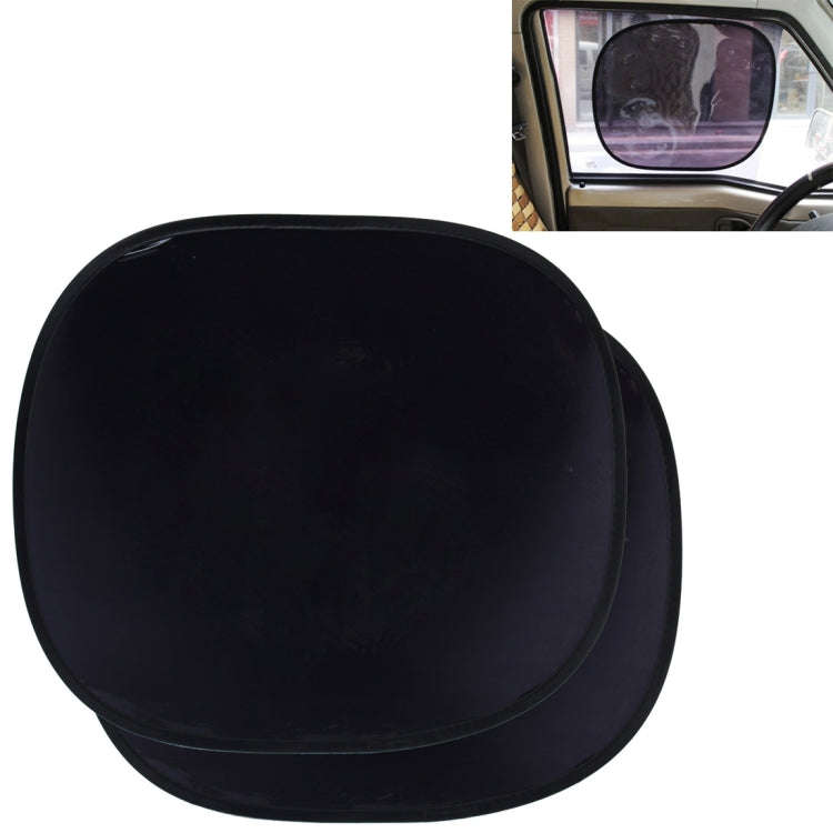 2 PCS Car Auto Sun Shades Side Window Sunshade Cover Block Static Cling Visor Shield, Size: 45cm...