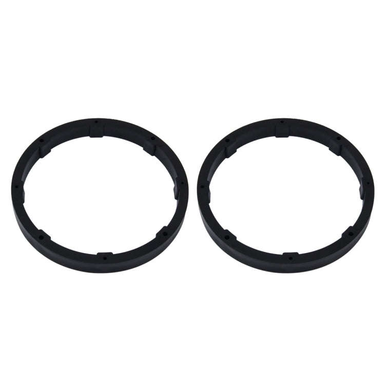 2 PCS 6.5 inch Car Auto ABS  Loudspeaker Base Protection Solid Cover Holder Mat, Inner Diameter: ...
