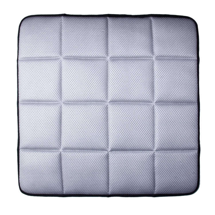 Universal Breathable Four Season Auto Ice Blended Fabric Mesh Seat Cover Cushion Pad Mat for Car ...