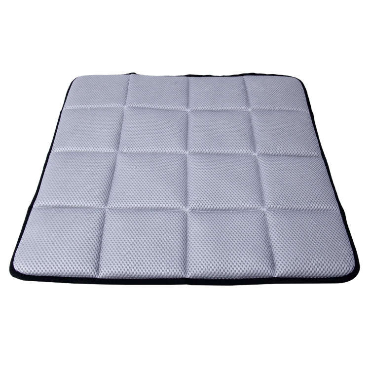 Universal Breathable Four Season Auto Ice Blended Fabric Mesh Seat Cover Cushion Pad Mat for Car ...