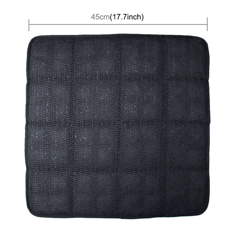 Universal Breathable Four Season Auto Ice Blended Fabric Mesh Seat Cover Cushion Pad Mat for Car ...