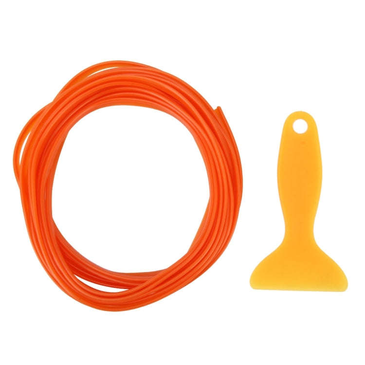 5m Flexible Trim For DIY Automobile Car Interior Moulding Trim Decorative Line Strip with Film Sc...