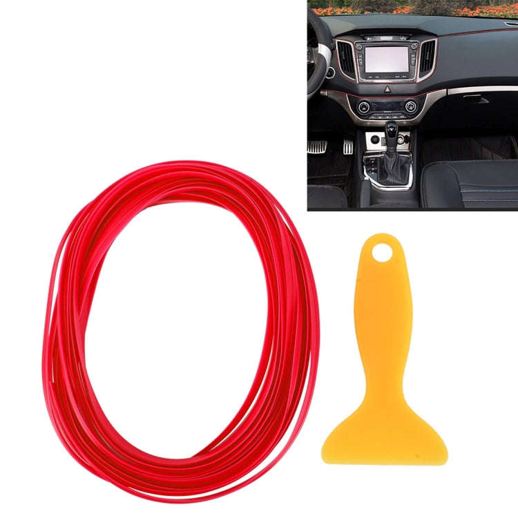5m Flexible Trim For DIY Automobile Car Interior Moulding Trim Decorative Line Strip with Film Sc...