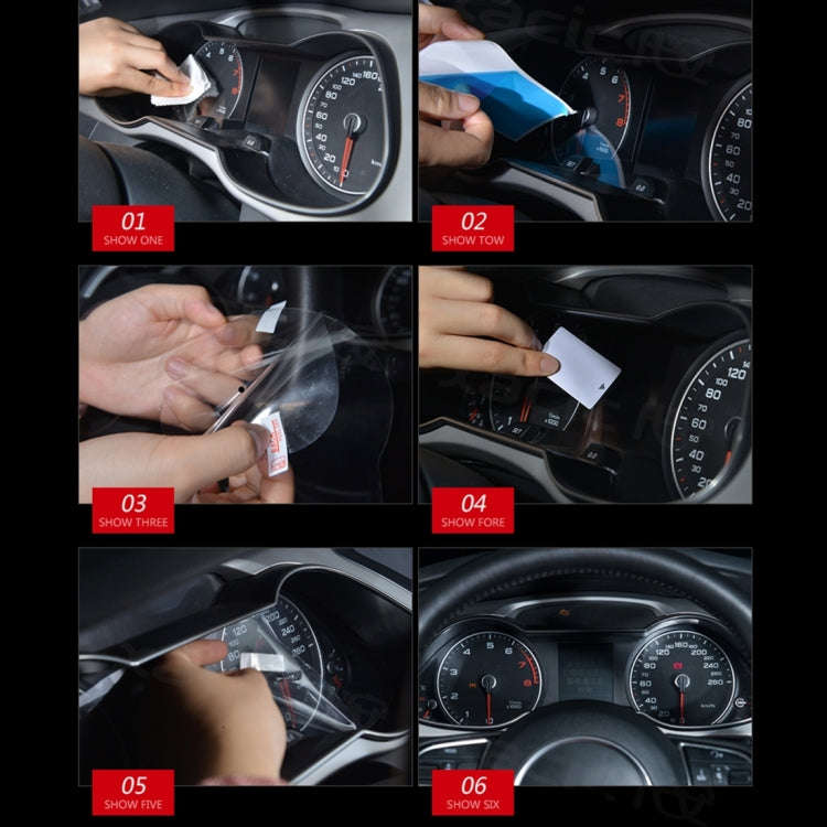Car-Styling Auto Protection Covers Accessories Car Dashboard Protective Film 99% Light Transmitti...