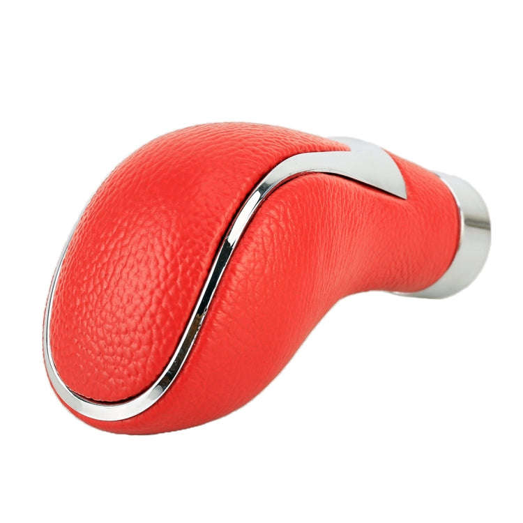 Universal Car PU Leather and Metal Gear Shift Knob Modified Auto Car Transmission Shift Lever Kno...
