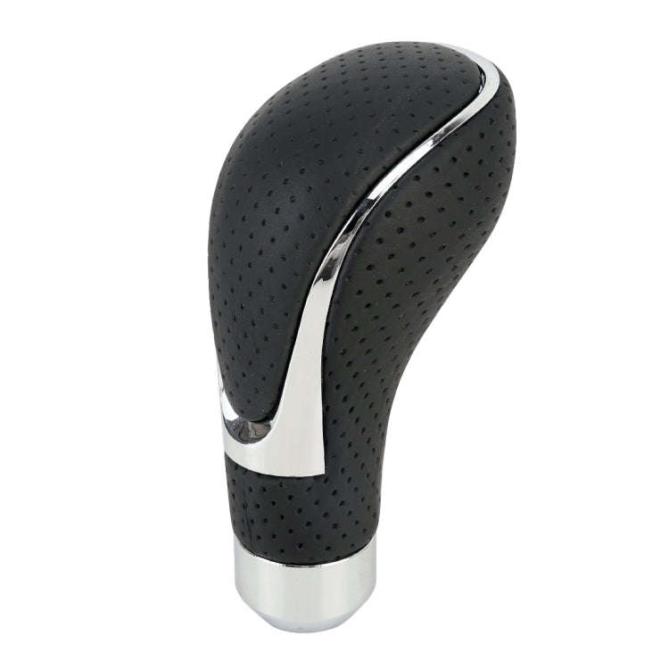 Universal Car PU Leather and Metal Gear Shift Knob Modified Auto Car Transmission Shift Lever Kno...