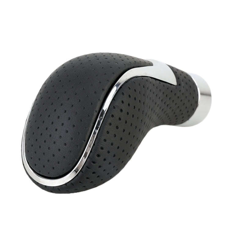 Universal Car PU Leather and Metal Gear Shift Knob Modified Auto Car Transmission Shift Lever Kno...