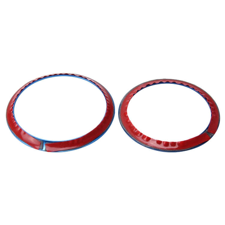 2 PCS/Set Zinc Alloy Steering Wheel Decoration Ring Sticker Logo Car Styling Modification Car Fro...