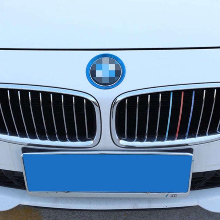 2 PCS/Set Zinc Alloy Steering Wheel Decoration Ring Sticker Logo Car Styling Modification Car Fro...